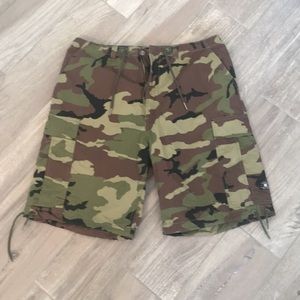 DC Men’s Baggy Camo Shorts